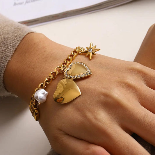 Gilded Pulse Bracelet