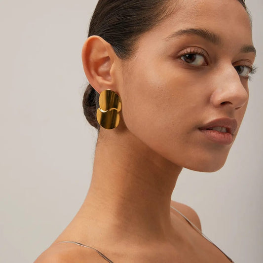 Golden Zenith Earrings