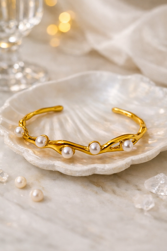 Pearl Wave Bracelet
