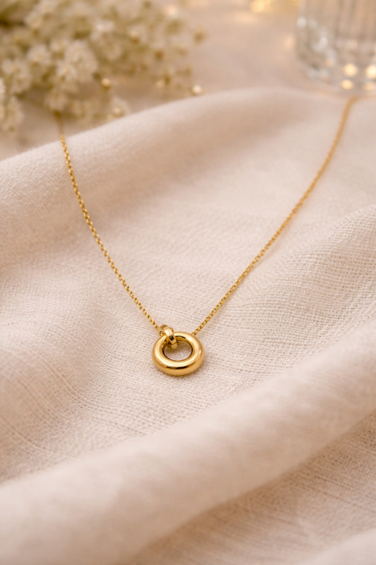 Infinity Ring Necklace