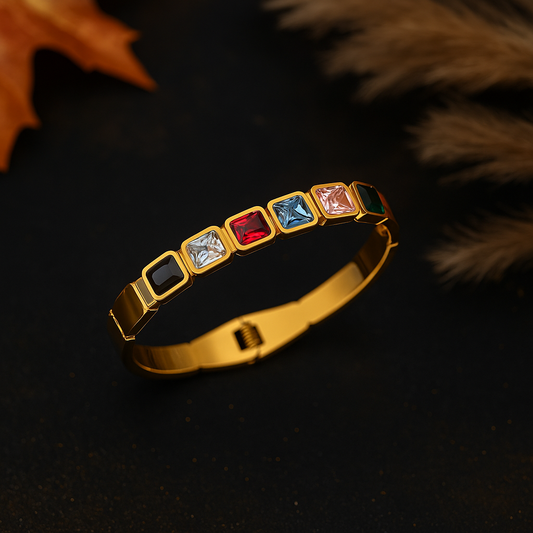 Emerald Radiance Bangle