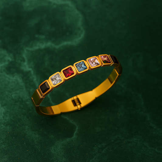 Emerald Radiance Bangle