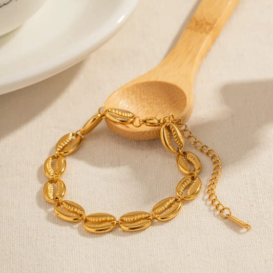 Gold Braid Bracelet