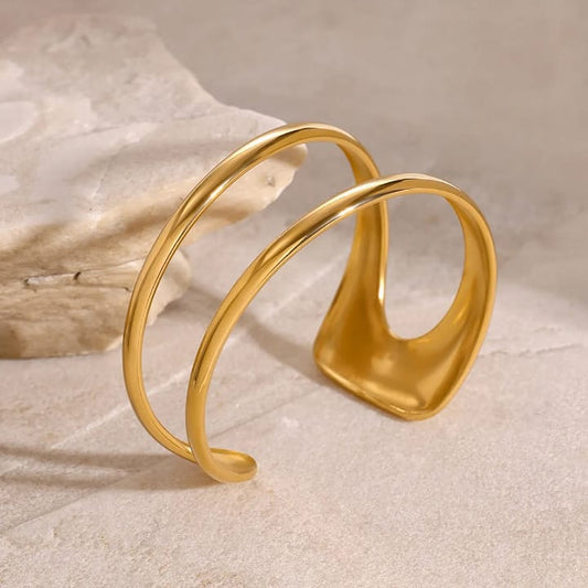 Golden Whirl Bracelet