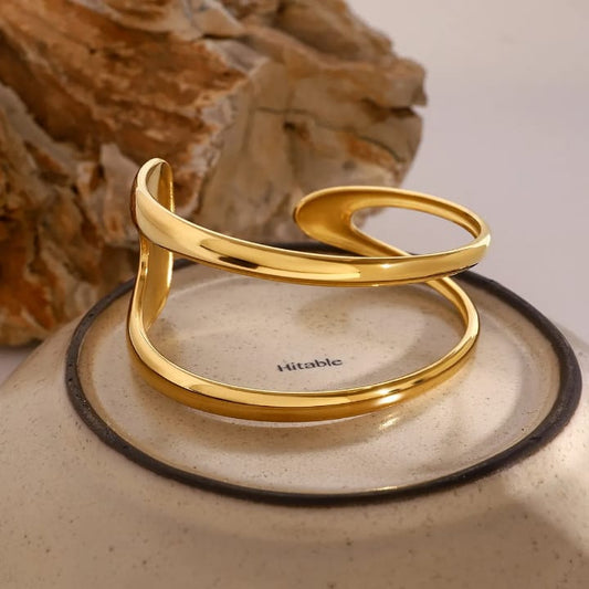 Golden Whirl Bracelet