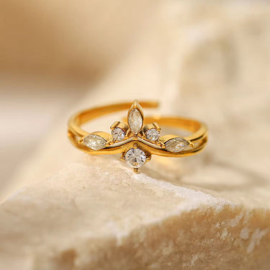 The Petal Whisper Ring