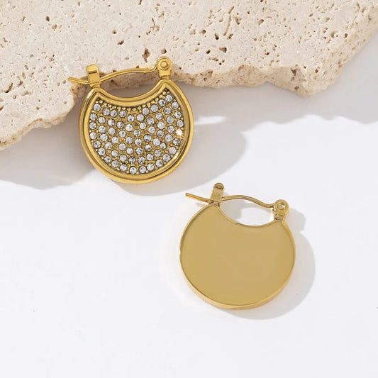 Moonglow Hoops Earrings