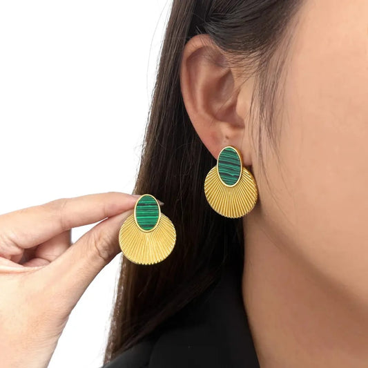 Forest Sunburst Earrings