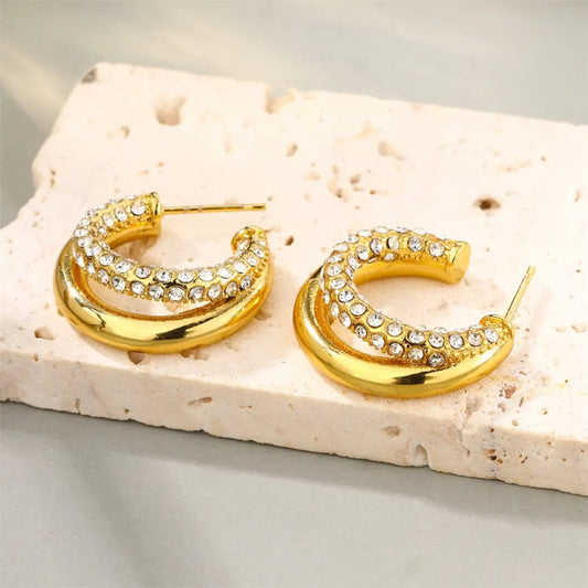 Starfall Hoops Earrings