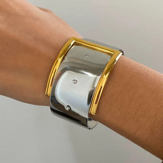 Chromium Gold Cuff