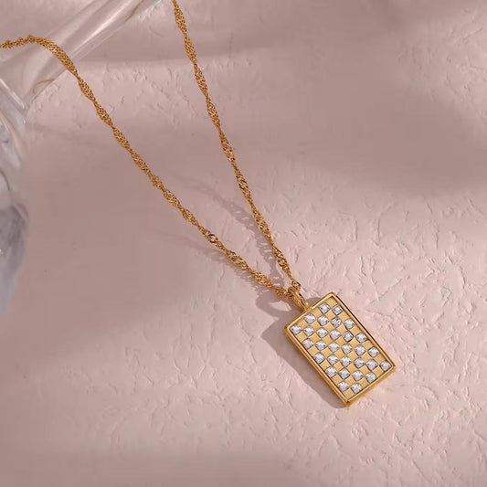 Mosaic Sparkle Necklace