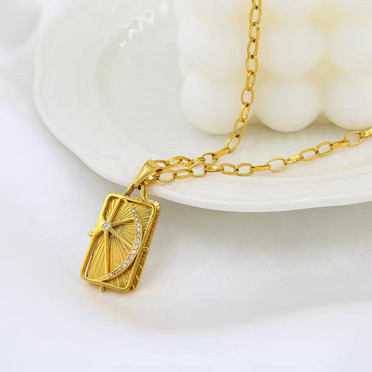 Starlight Rectangle Necklace