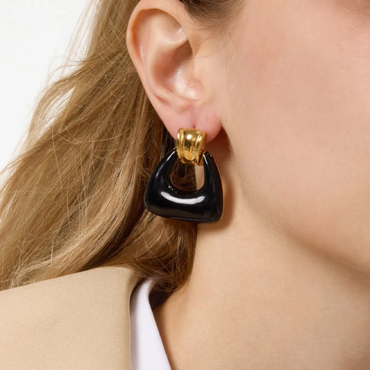 Midnight Curve Earrings