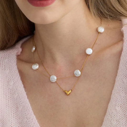 Elin Pearl Necklace