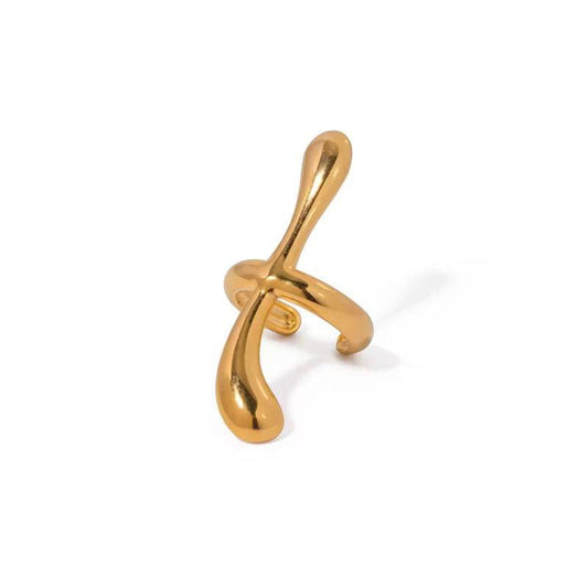 Golden Whisper Earcuff (Single Pc Single Ear)