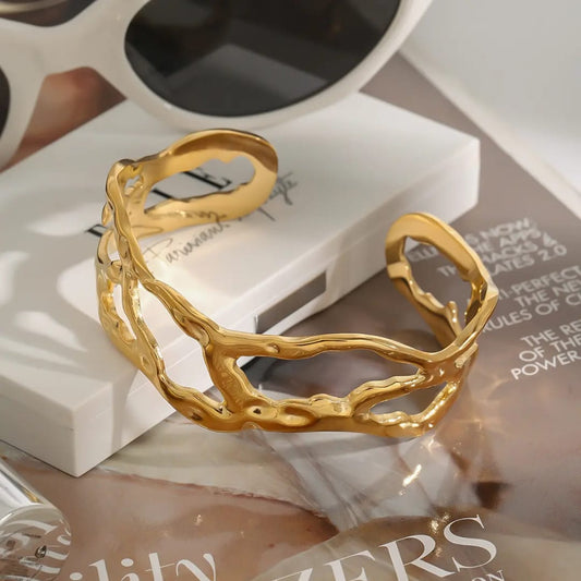 Aurora Melt Cuff Bracelet