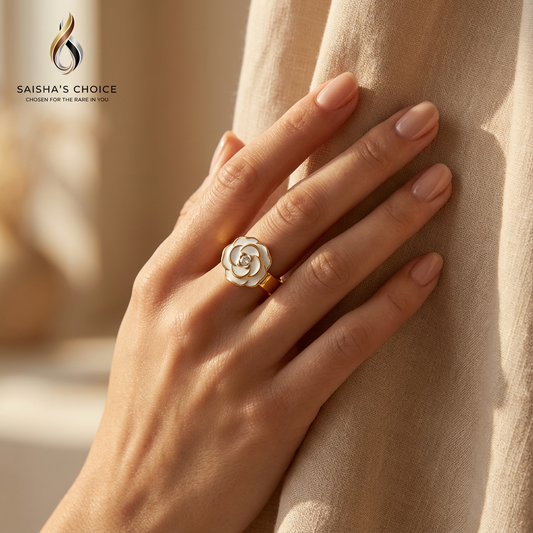 Ivory Rose Ring