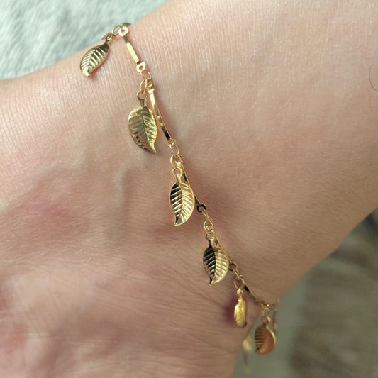 Golden Breeze Anklet