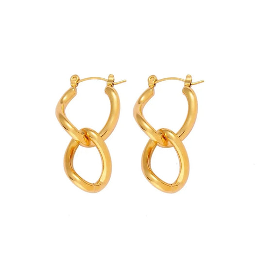 Lustre Loop Earrings