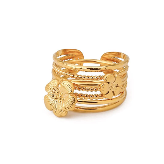 Golden Whisper Ring