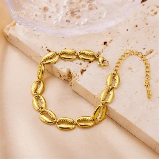 Gold Braid Bracelet