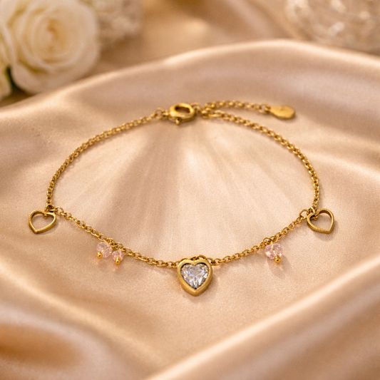 Sweetheart Charm Bracelet