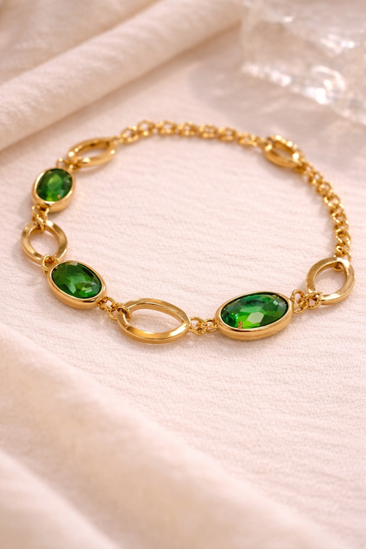 Emerald Grace Bracelet