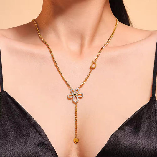 Crystal Bloom Necklace