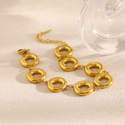 Golden Orbit Bracelet
