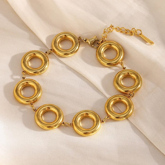 Golden Orbit Bracelet