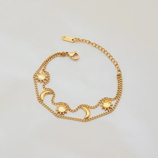 Golden Eclipse Bracelet
