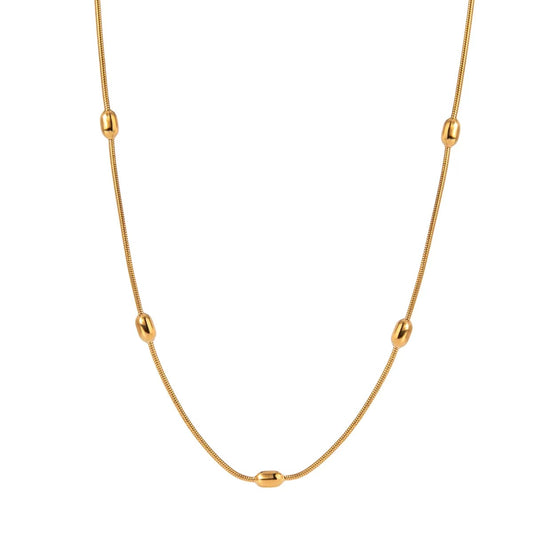 Golden Dot Necklace