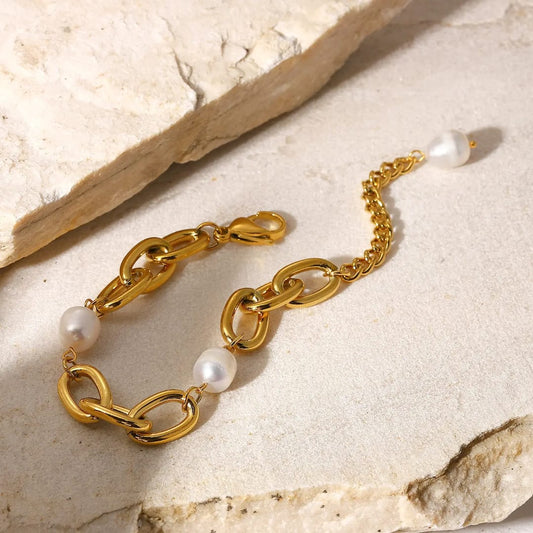 Pearl Link Bracelet