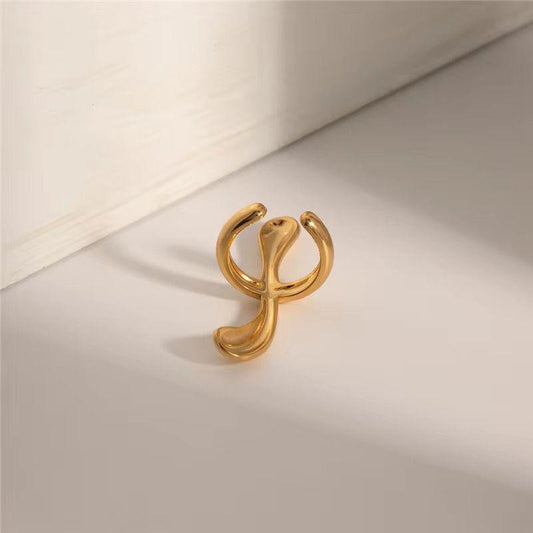 Golden Whisper Earcuff (Single Pc Single Ear)