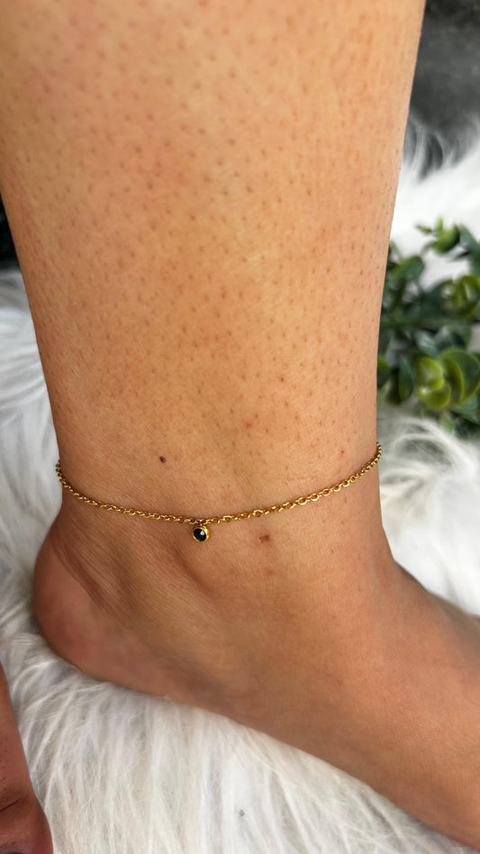Golden Karma Anklet