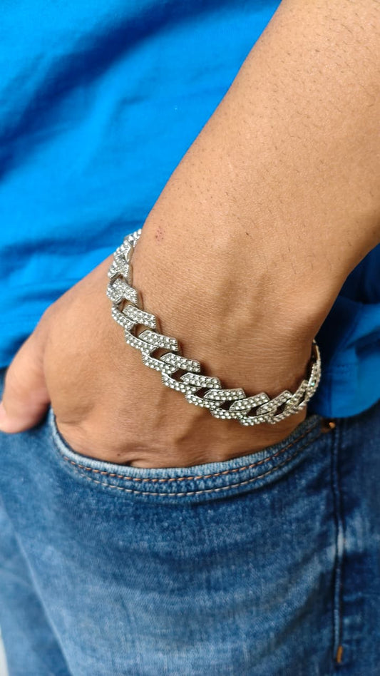 Royal Ice Cuban Bracelet