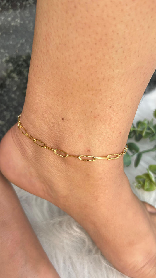 Modern Chain Anklet