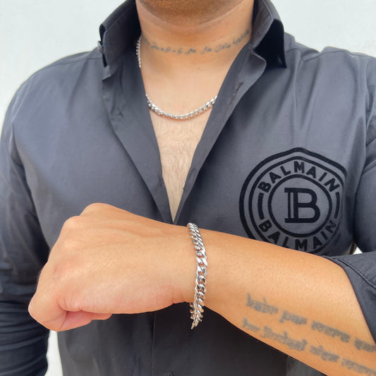 Signature Cuban Set Combo (Silver)