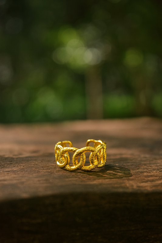 The Aurelia Chain Ring