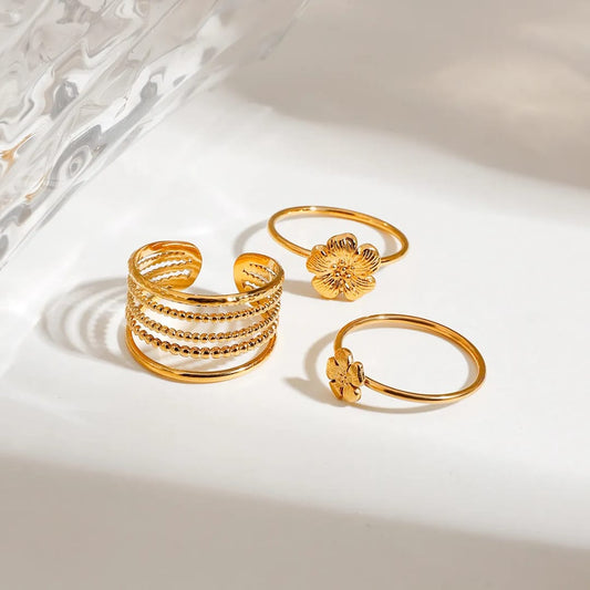 Golden Whisper Ring