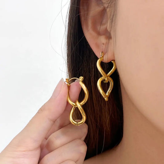 Lustre Loop Earrings