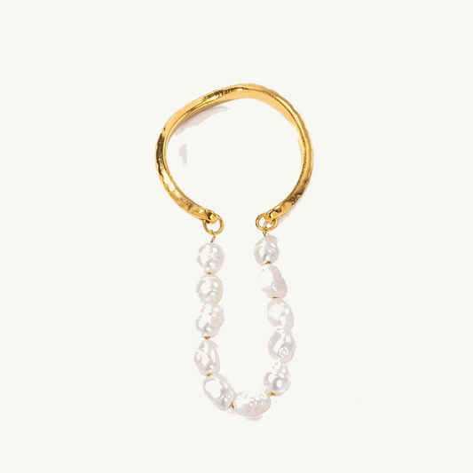 Crumpled Gold Ring