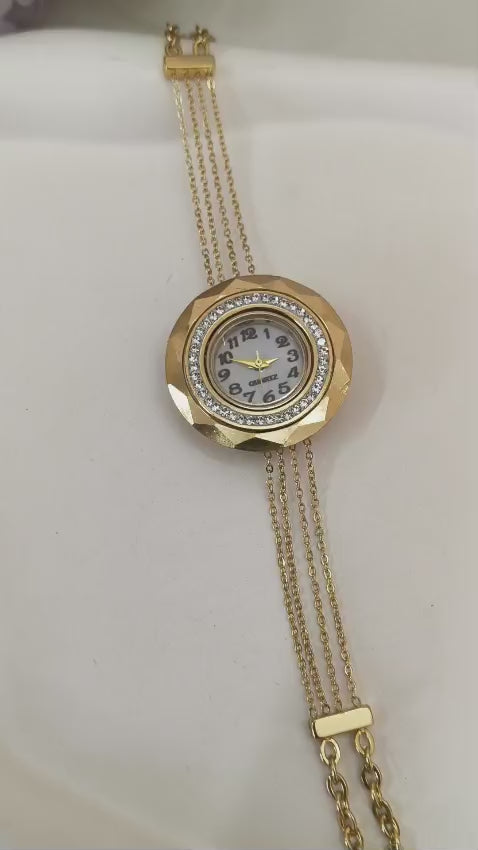 Golden Love Bracelet Watch