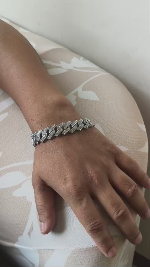 Royal Ice Cuban Bracelet