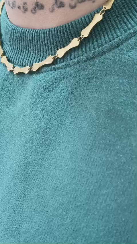 Gold Bar Link Chain