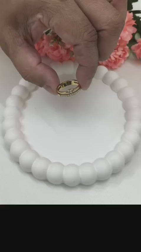 Aurora Twist Diamond Ring