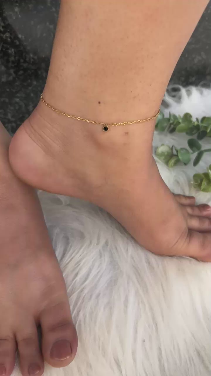 Golden Karma Anklet