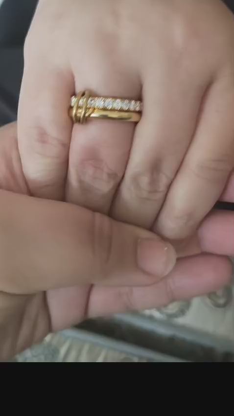 Nova Double Band Ring
